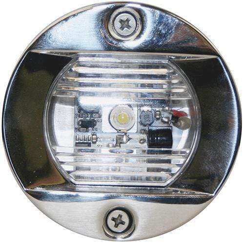 Seasense Qualifies for Free Shipping Seasense LED Transom Light Round Stainless Cover #50023993