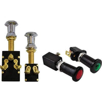 Seasense Push-Pull Switch 2 Position Brass #50031162