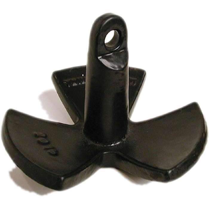 Seasense River Anchor 12 lb Black Vinyl Coated #50074542