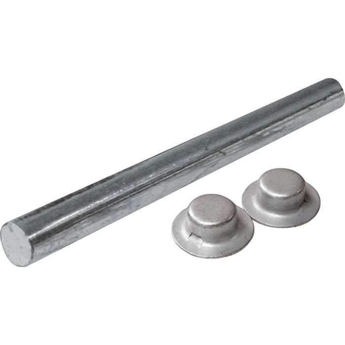 Seasense Qualifies for Free Shipping Seasense Roller Shaft/Two Cap Nuts 5/8" x 11-1/8" Zinc Plated #50081041