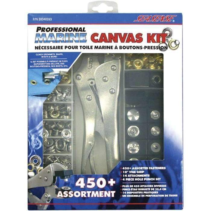 Seasense Snap Kit Set 450-pc Set Plus Tools #50048263