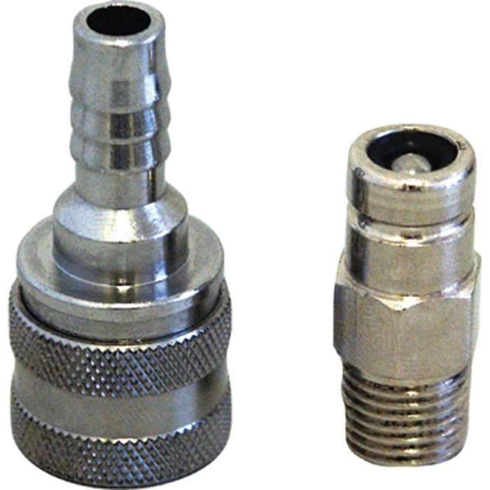 Seasense Suzuki Fuel Connector 1/4" NPT Male Chrome #50052256