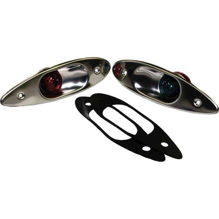 Seasense Qualifies for Free Shipping Seasense Tear Drop Run Lights Stainless Pair #50023887