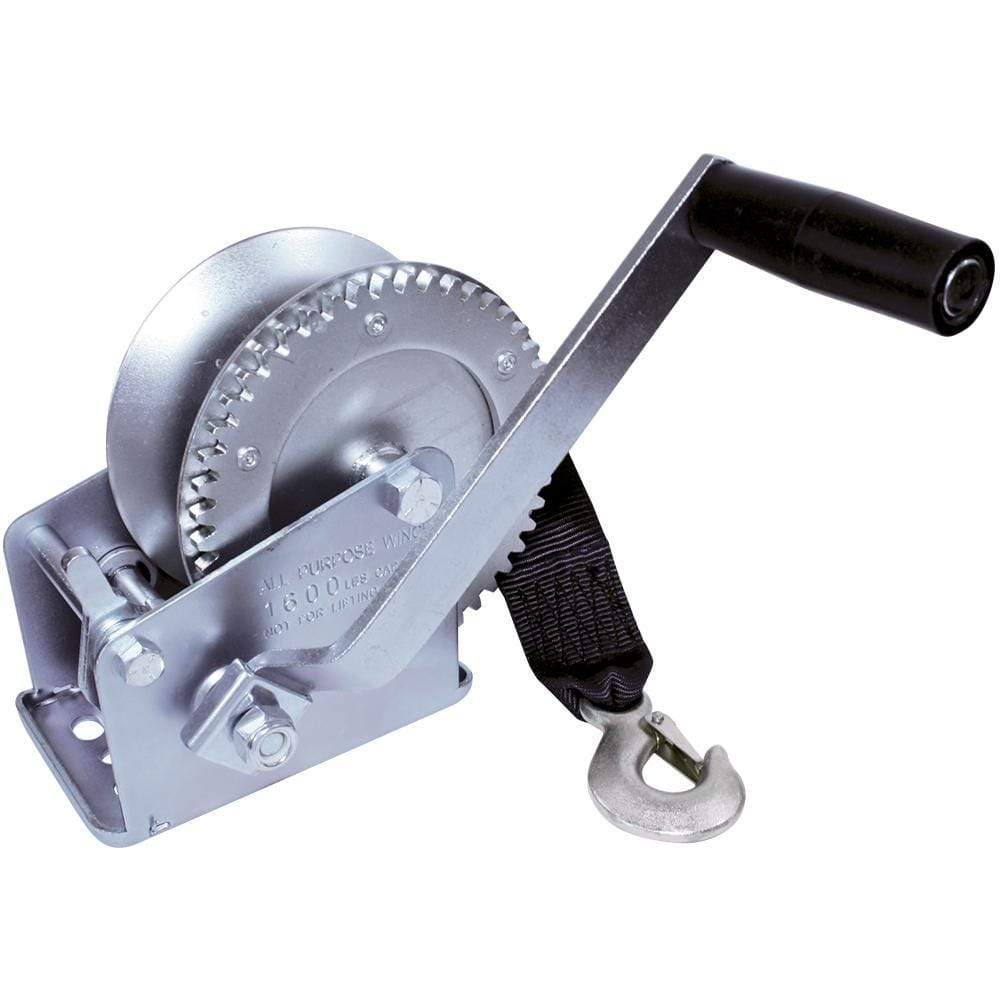 Seasense Qualifies for Free Shipping Seasense Trailer Winch 1600 lb with Strap #50017804