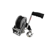 Seasense Winch Dual Drive 2000 lb Galvanized 25' Strap #50017965