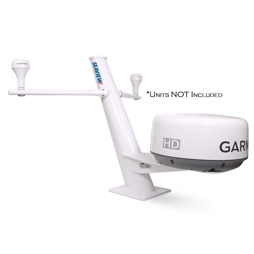Seaview Not Qualified for Free Shipping Seaview 30" Tapered Closed Dome Aft Leaning Radar Mount #PMA100S