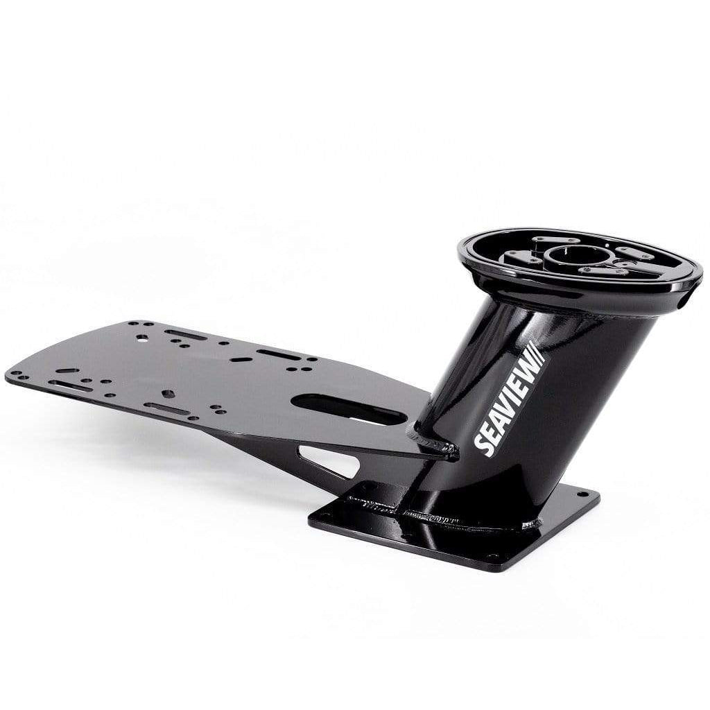 Seaview Qualifies for Free Shipping Seaview Dual Mount Aft Rake Requires Plate Black #PMADM1M2BLK