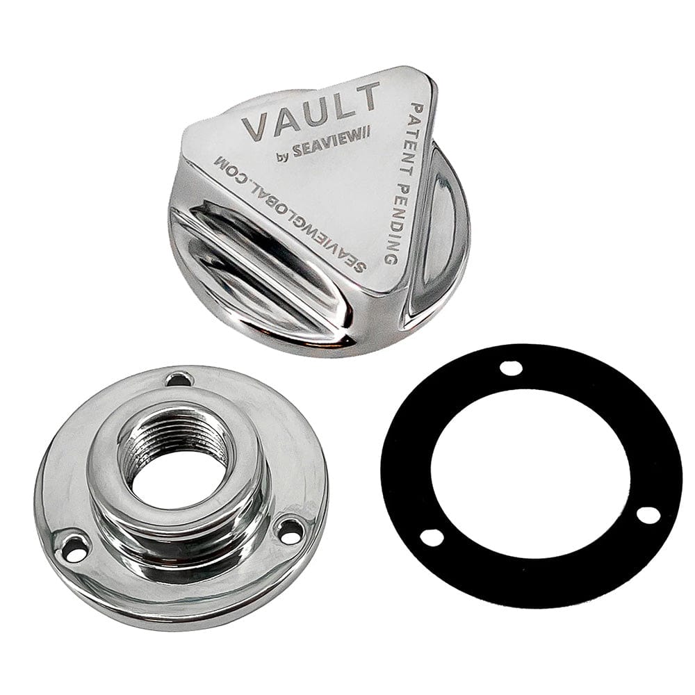 Seaview Qualifies for Free Shipping Seaview Polished Stainless Steel Vault Drain Plug & #SV101VPSS