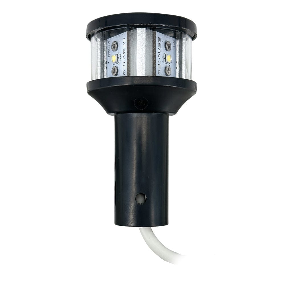 Seaview Qualifies for Free Shipping Seaview Round LED Combo Masthead/Black All-Round Light #LTBLED12BLK