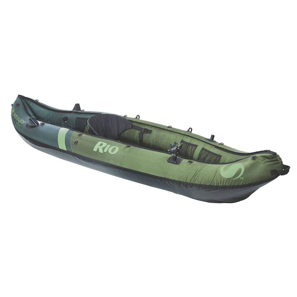 Sevylor Qualifies for Free Shipping Sevylor Rio 1-Person Inflatable Fishing Canoe #2000014134