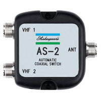 Shakespeare Qualifies for Free Shipping Shakespeare Automatic Coaxial Switch 1 Antenna/2 Radios #AS-2