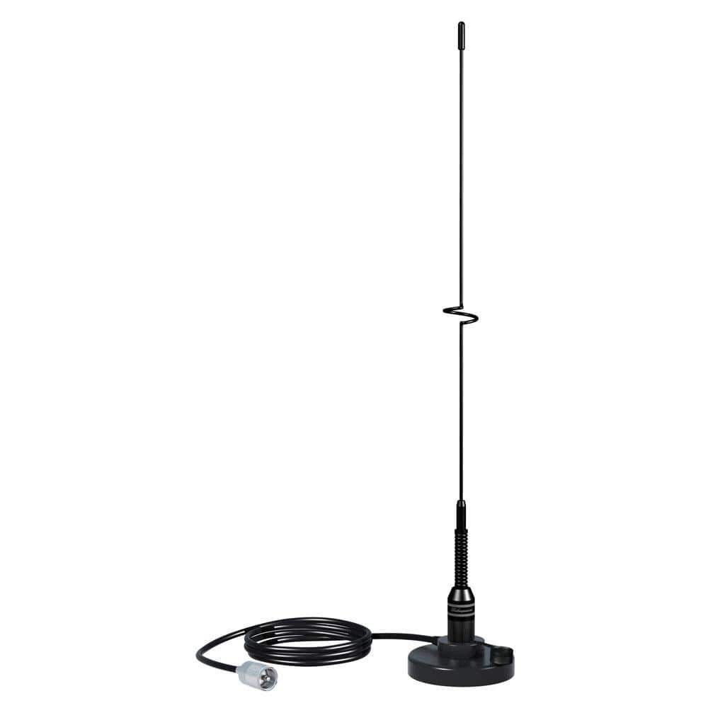 Shakespeare Qualifies for Free Shipping Shakespeare VHF 19" 5218 Black SS Whip Antenna Magnetic Mount #5218