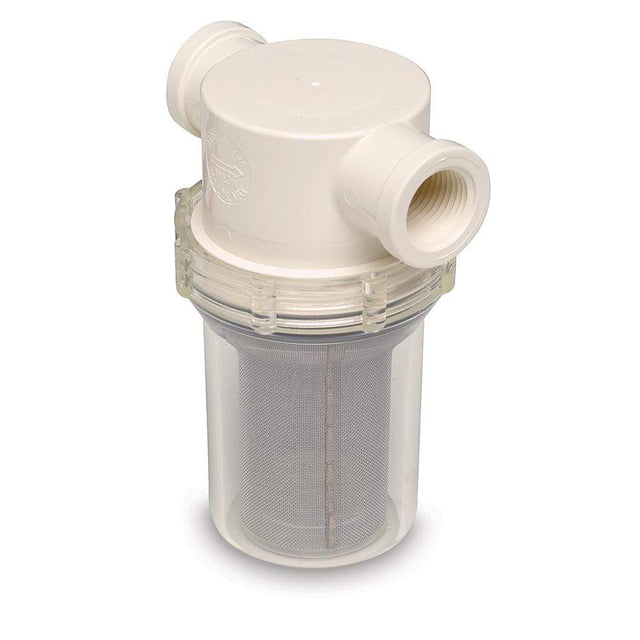 Shurflo Qualifies for Free Shipping Shurflo 1/2" Raw Water Strainer 50 Mesh Screen #253-120-01