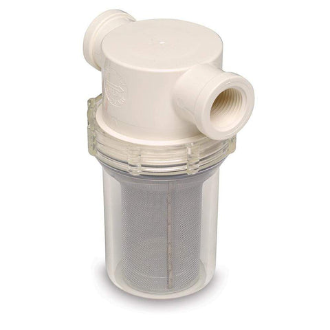 Shurflo Qualifies for Free Shipping Shurflo 3/4" Raw Water Strainer with Bracket & Fittings #253-221-01