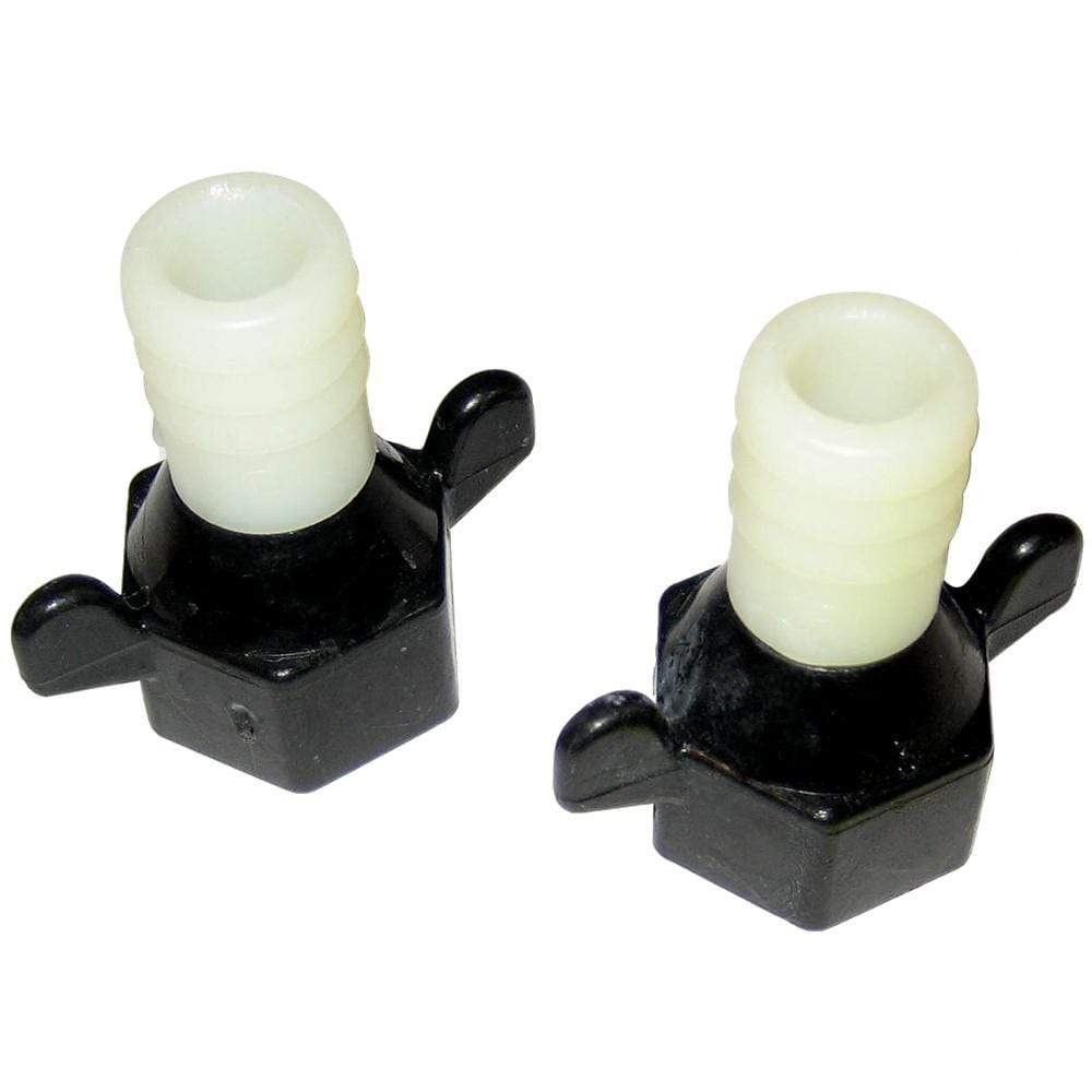 Shurflo Qualifies for Free Shipping Shurflo 5/8" Barb x 1/2" NPT-F Hex Wing Nut Straight Fitting #94-181-02