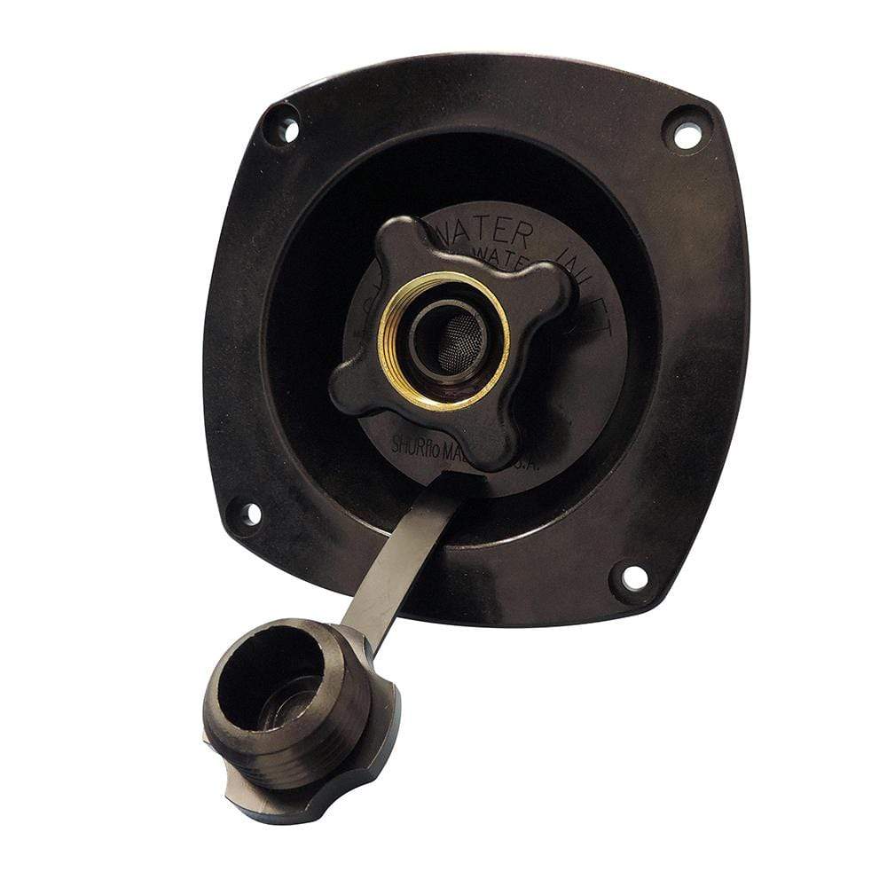 Shurflo Qualifies for Free Shipping Shurflo Black Water Pressure Regulator 65 PSI #183-029-16