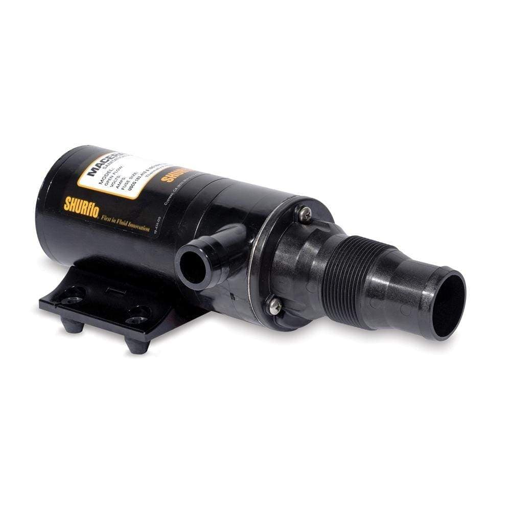 Shurflo Qualifies for Free Shipping Shurflo Macerator Pump 12v 13 GPM Self-Priming Dual Blade #3200-001