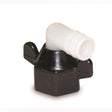 Shurflo Qualifies for Free Shipping Shurflo Wing Nut Swivel 1/2"-14 NPT Female x 3/4" Barb Elbow #244-3946