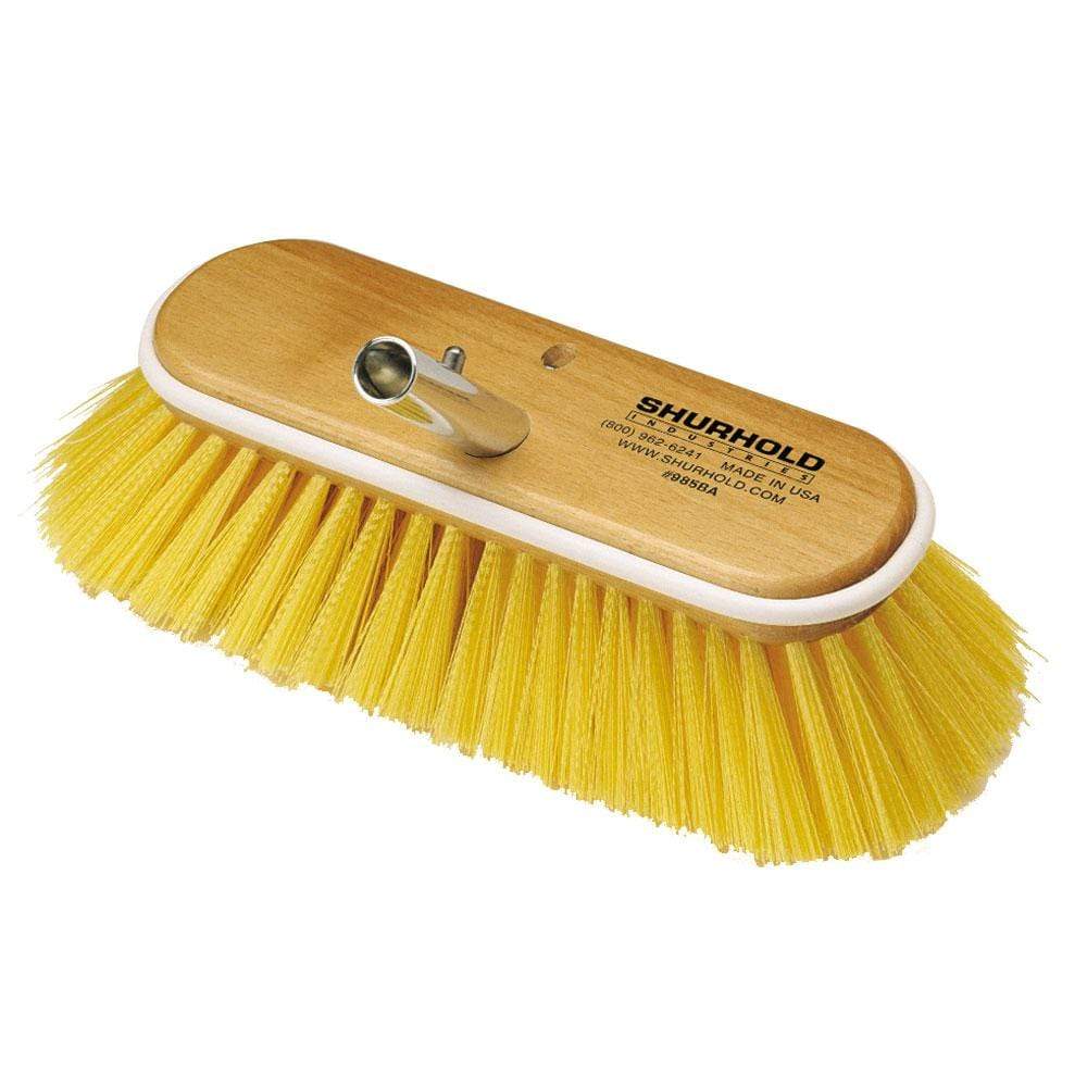 Shurhold Qualifies for Free Shipping Shurhold 10" Polystyrene Medium Bristle Deck Brush #985