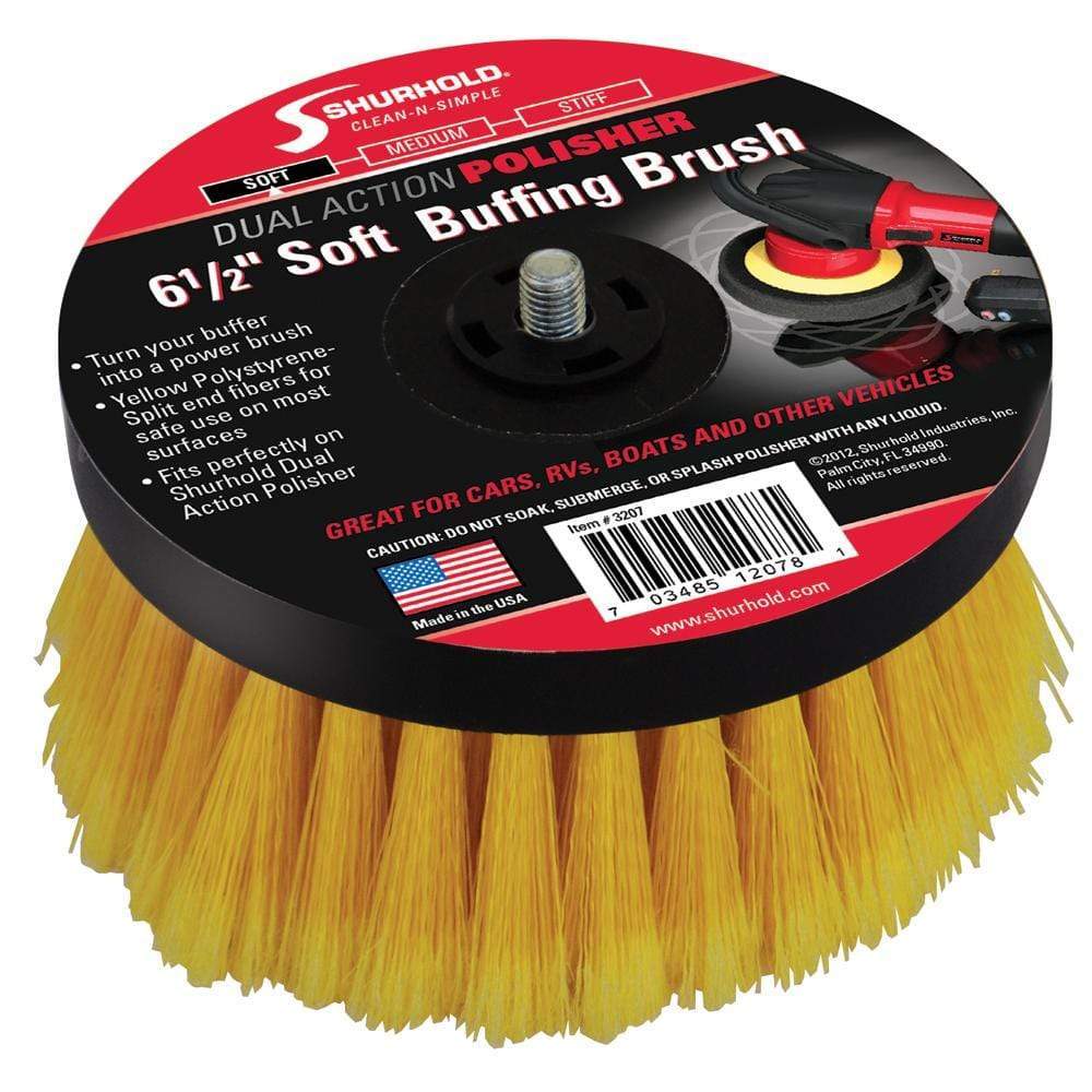Shurhold Qualifies for Free Shipping Shurhold 6-1/2" Soft Brush for Dual Action Polisher #3207