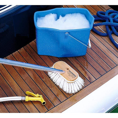 Shurhold Qualifies for Free Shipping Shurhold 6" Polypropylene Stiff Bristle Deck Brush #950