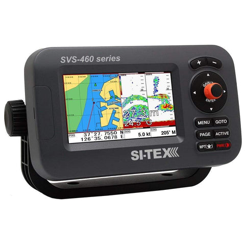 SI-TEX Qualifies for Free Shipping SI-TEX 4" Chartplotter System with External GPS & Navionics+ #SVS-460CE