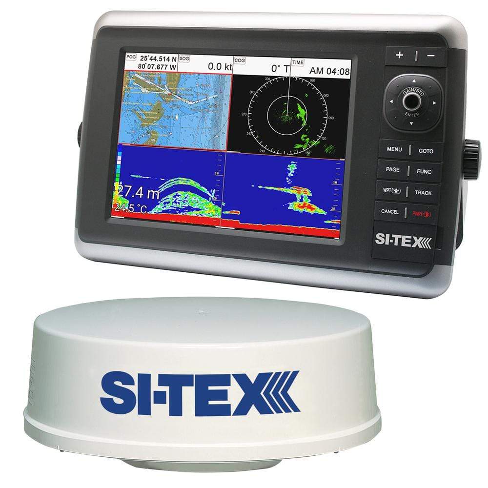 SI-TEX Qualifies for Free Shipping SI-TEX Navstar 12r GPS Chart Plotter/Sonar/Radar System #NAVSTAR 12R