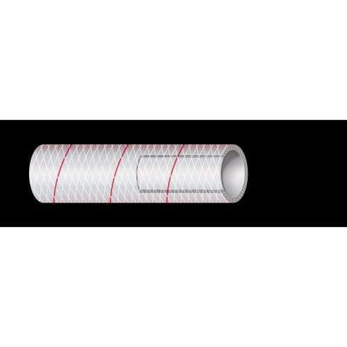 Sierra Truck Freight - Not Qualified for Free Shipping Sierra 1-1/2" Clear Reinforced PVC with Red Tracer 100' Coil #116-162-1120