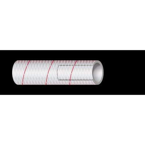 Sierra Not Qualified for Free Shipping Sierra 1" Clear Reinforced PVC Red Tracer 50' #116-162-1006