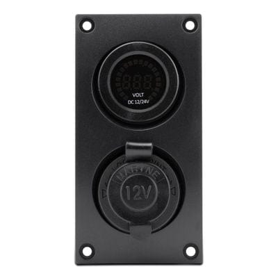 Sierra Qualifies for Free Shipping Sierra 12v AUX P Socket with Voltmeter Graph Display #EA01010