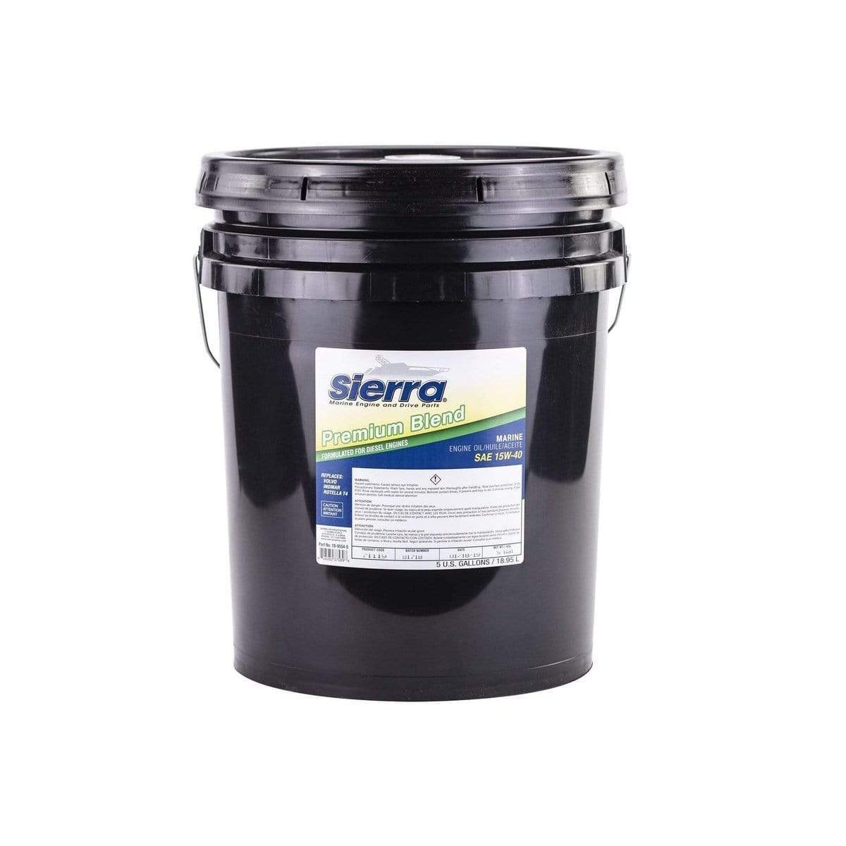 Sierra Oversized - Not Qualified for Free Shipping Sierra 15w-40 Multi-Vehicle 5 Gallon #18-9554-5