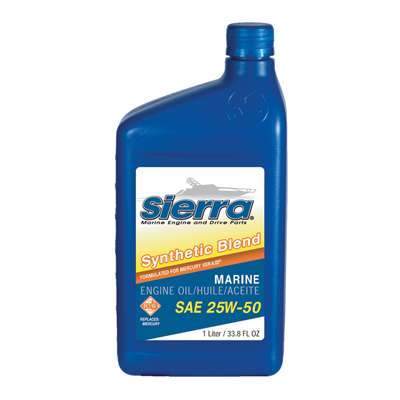 Sierra Not Qualified for Free Shipping Sierra 25W-50 Semi-Synthetic Oil Quart #18-9552-8