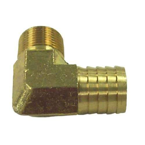 Sierra Not Qualified for Free Shipping Sierra 3/4"-14 NPT x 1" Fitting Brass Mercruiser/OMC #18-8216