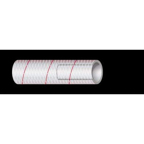 Sierra Not Qualified for Free Shipping Sierra 3/4" Clear Reinforced PVC with Red Tracer 25' Polypac #116-162-0345
