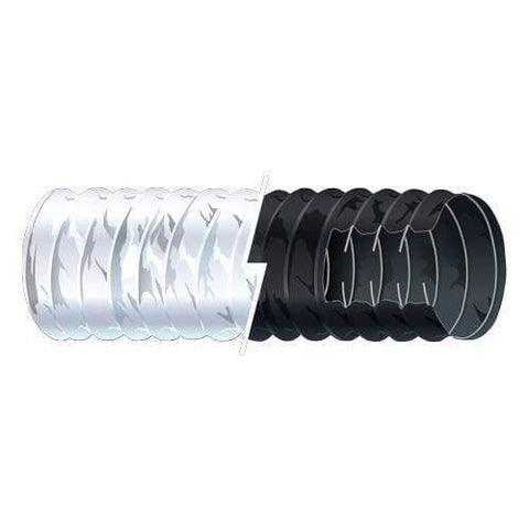 Sierra Not Qualified for Free Shipping Sierra 3" White Vinylvent Blower Hose 50' Length #116-400-3000W