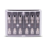 Sierra Qualifies for Free Shipping Sierra 409 Series Fuse Block 6 Gang AGC Independent Source with Cover #FS40920