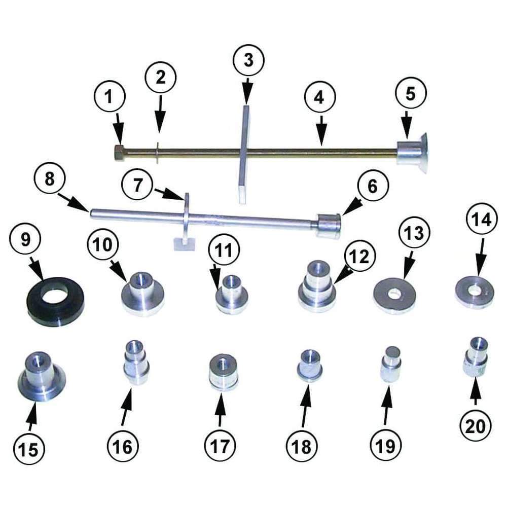 Sierra Not Qualified for Free Shipping Sierra Bearing Installation Tool Kit #18-9820