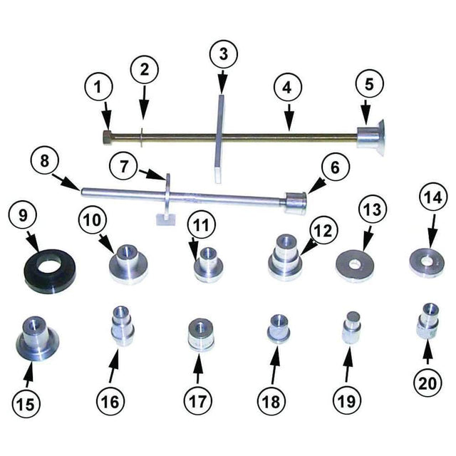 Sierra Not Qualified for Free Shipping Sierra Bearing Installation Tool Kit #18-9820