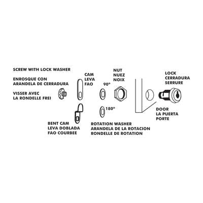 Sierra Not Qualified for Free Shipping Sierra Cam Lock #CL49330