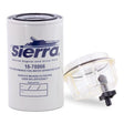 Sierra Qualifies for Free Shipping Sierra Fuel Water Separator Gas with Clear Bowl #18-78867