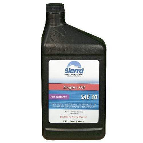 Sierra Not Qualified for Free Shipping Sierra Full Synthetic Engine Oil SAE 30 Quart #18-9410-2