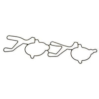 Sierra Not Qualified for Free Shipping Sierra Molded Intake Port Gasket #18-1283