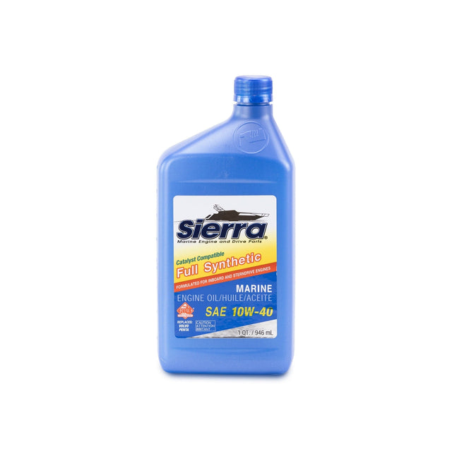 Sierra Qualifies for Free Shipping Sierra Oil 10W40 Full Synthetic Quart #18-9559CAT-2