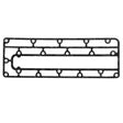 Sierra Not Qualified for Free Shipping Sierra Outer Exhaust Cover Gasket #18-99148