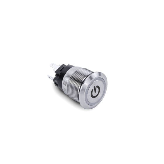 Sierra Qualifies for Free Shipping Sierra Push Button Switch Blue Halo #AV10060B