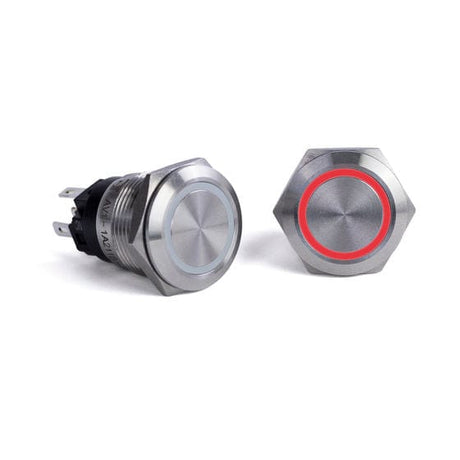 Sierra Qualifies for Free Shipping Sierra Push Button Switch Red Halo #AV10040R
