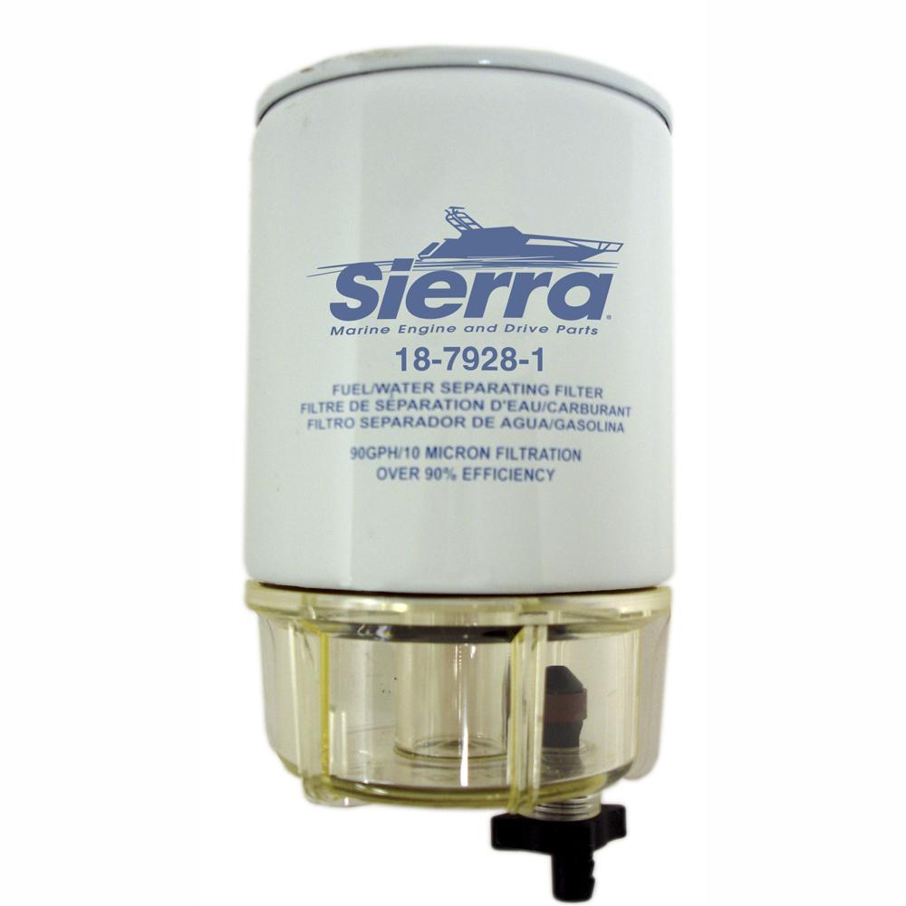 Sierra Not Qualified for Free Shipping Sierra Racor Style Fuel Water Separator Assembly #18-7928-1