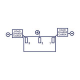 Sierra Not Qualified for Free Shipping Sierra Rocker Switch (MOM On)-Off-MOM On SPDT#RK19750TP