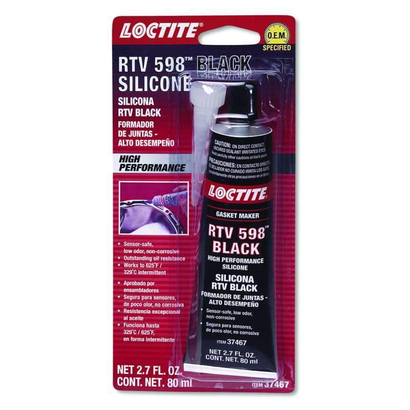 Sierra Not Qualified for Free Shipping Sierra RTV Silicone 598 High Performance Black #37467