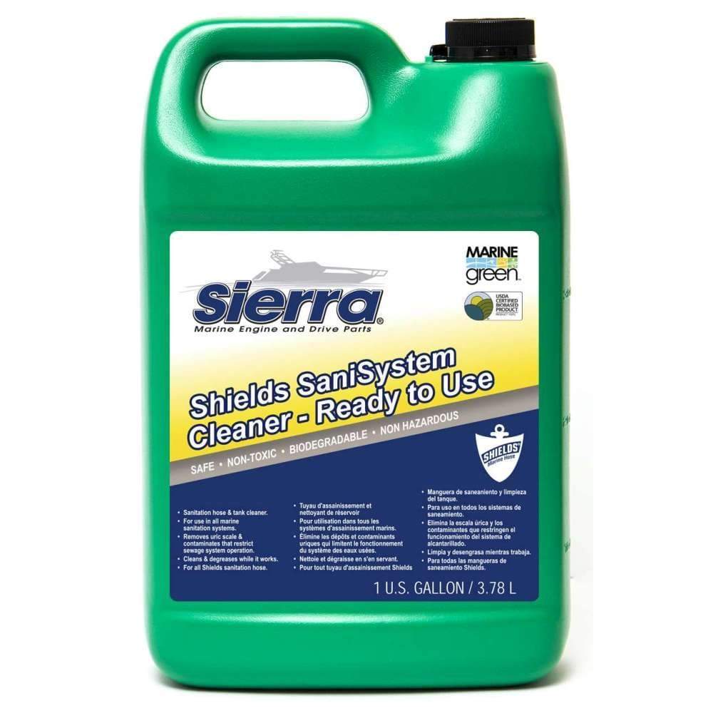 Sierra Not Qualified for Free Shipping Sierra Shields Sani System Cleaner RTU Gallon #18-9093